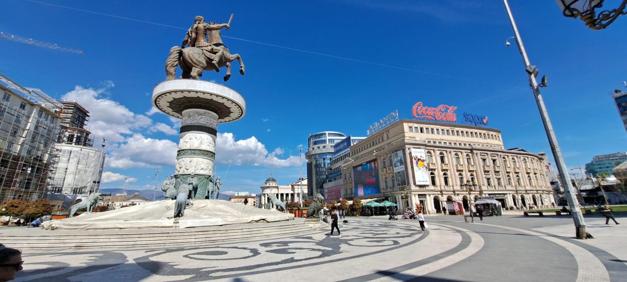 Central Skopje Duplex Apartment 外观 照片