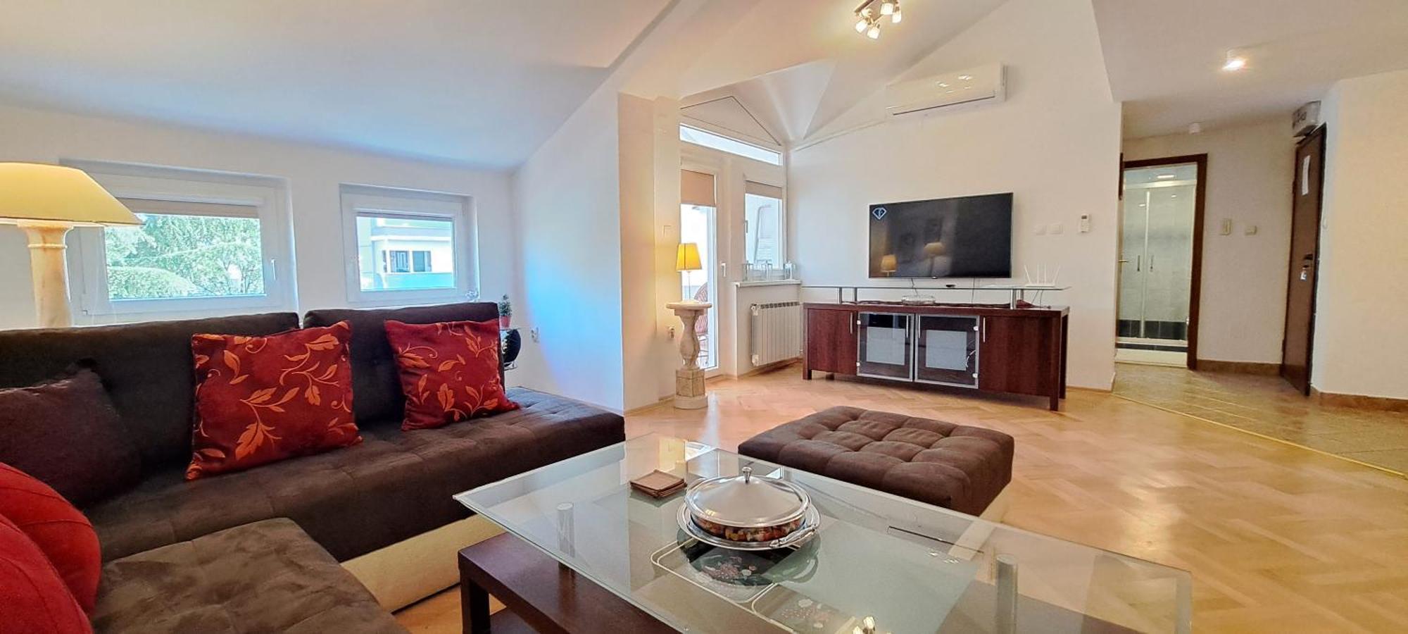Central Skopje Duplex Apartment 外观 照片