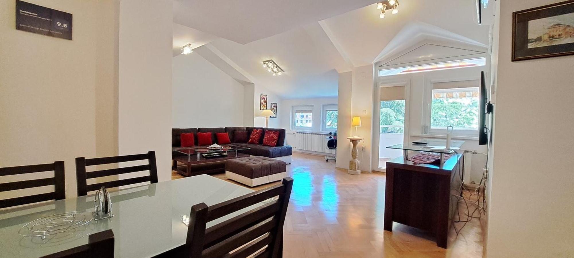 Central Skopje Duplex Apartment 外观 照片