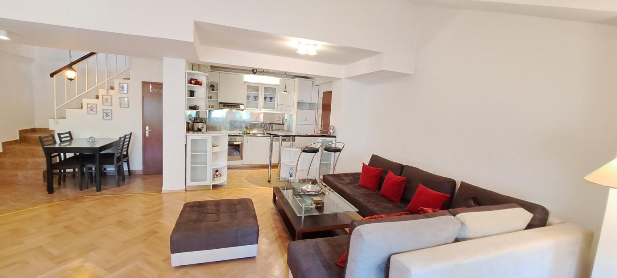 Central Skopje Duplex Apartment 外观 照片